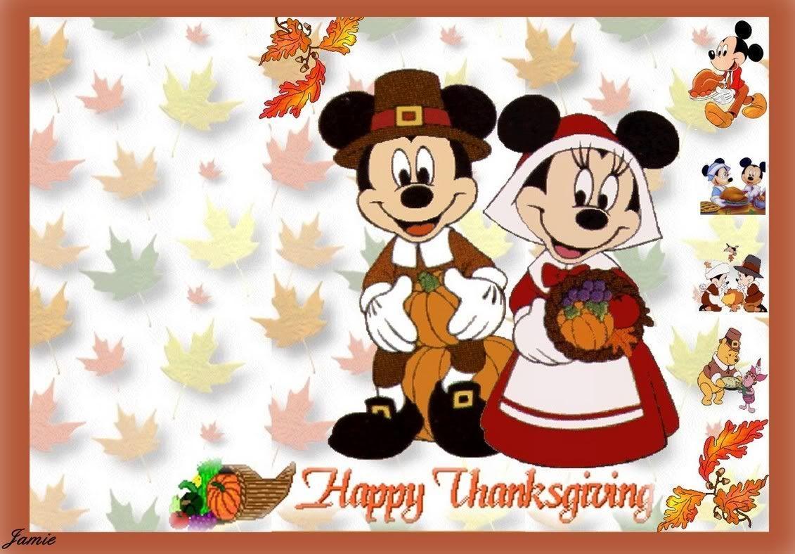 Disney Thanksgiving Wallpaper HD