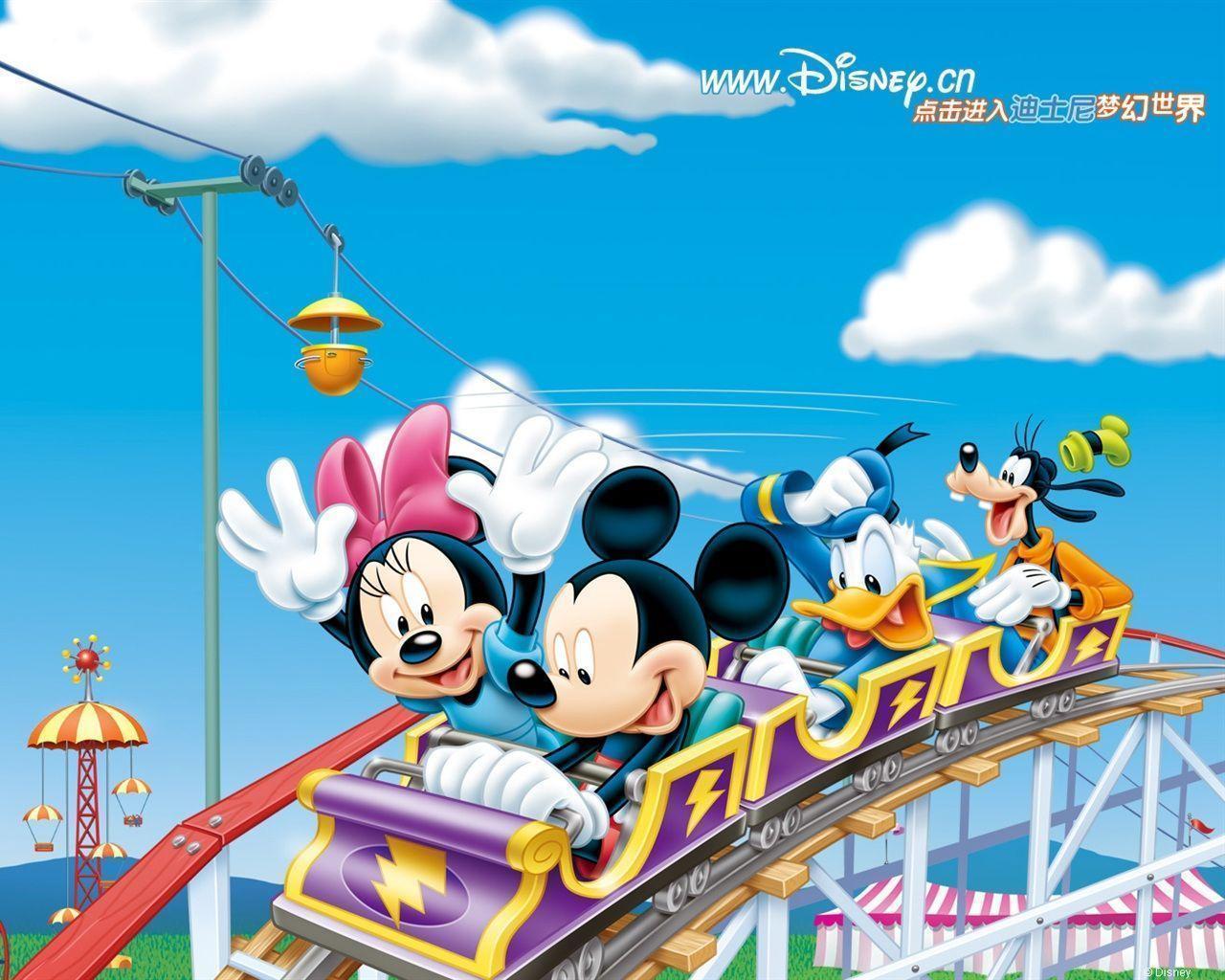 Happy Roller Coaster Wallpaperx1024 resolution wallpaper