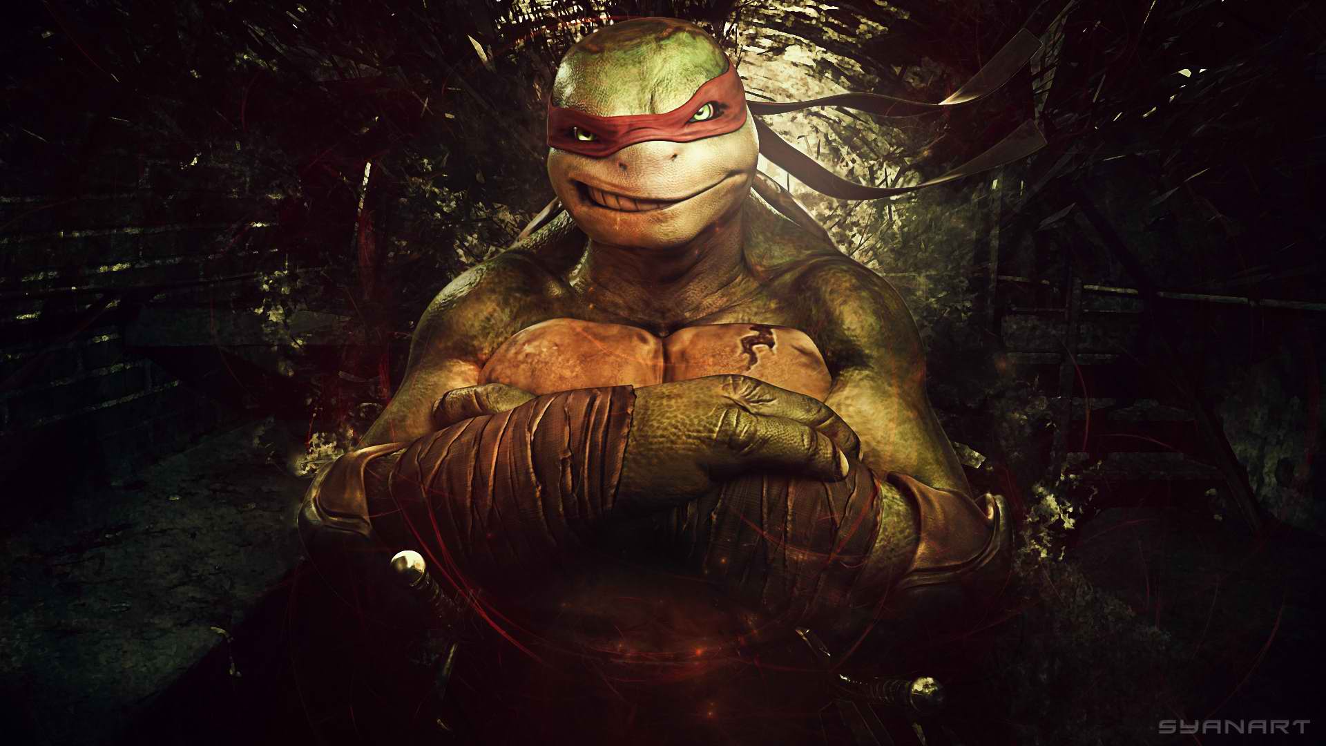 Teenage Mutant Ninja Turtles 2014 Raphael Wallpaper. Wallpaper