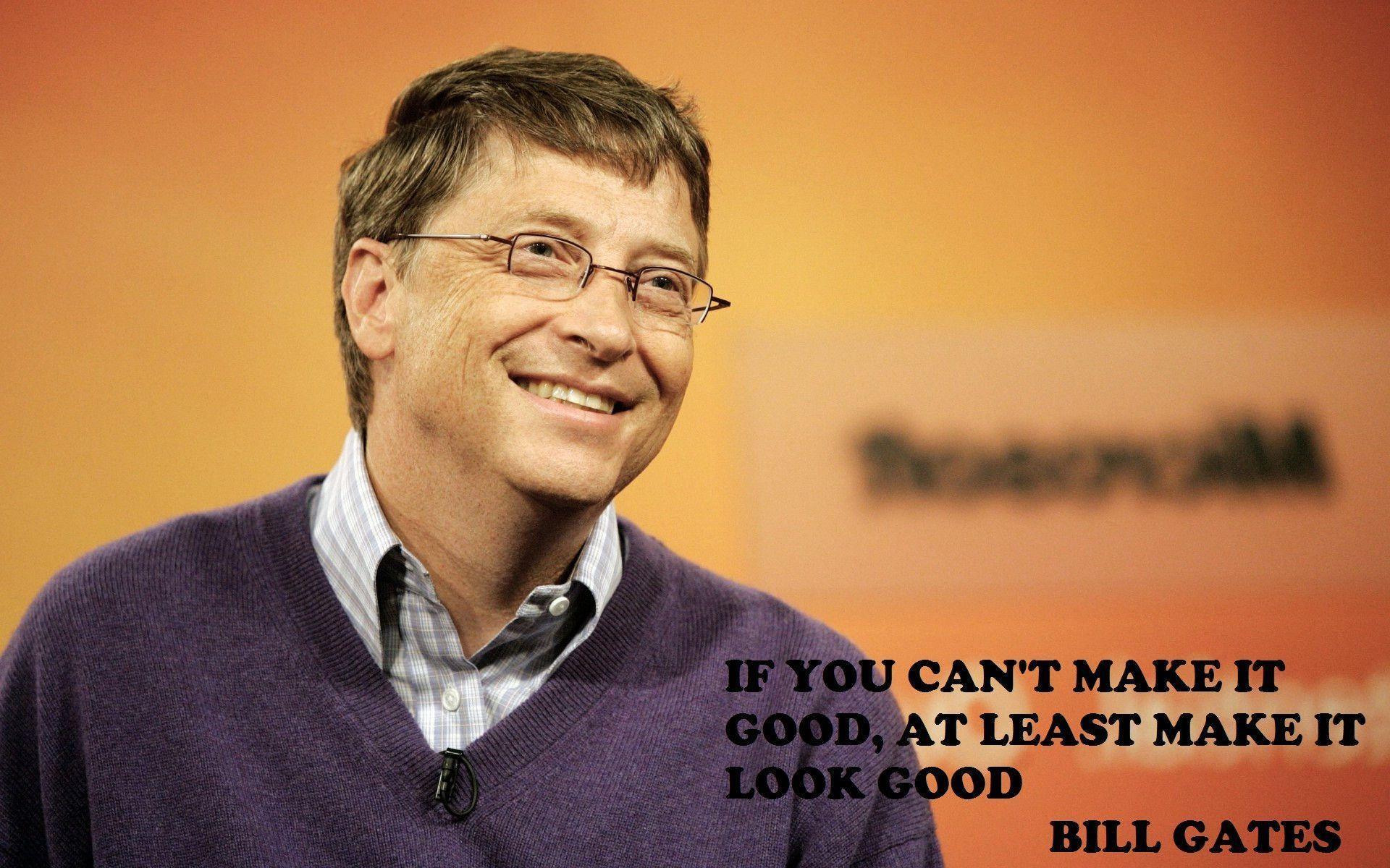Bill Gates Desktop HD Wallpaper