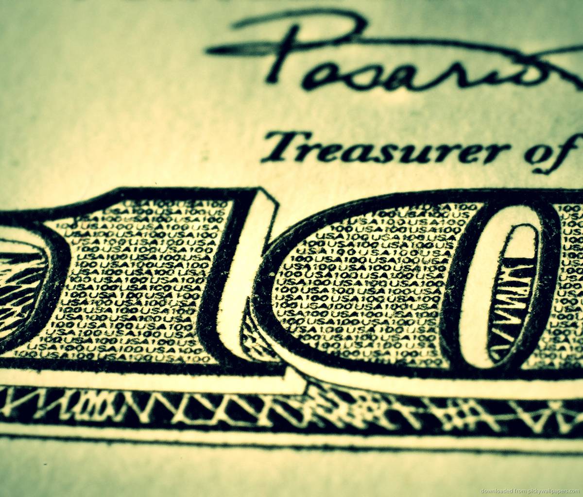 Download What Is Written Inside 100 Dollar Bill Wallpaper