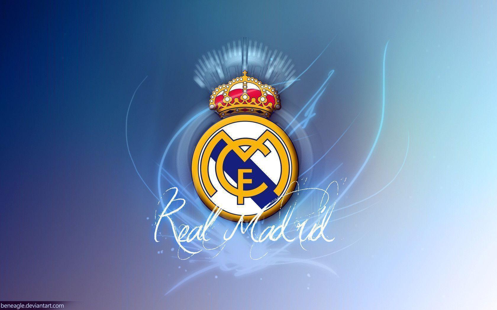 Real Madrid Logo Wallpaper 1680x1050 Wallpaper computer