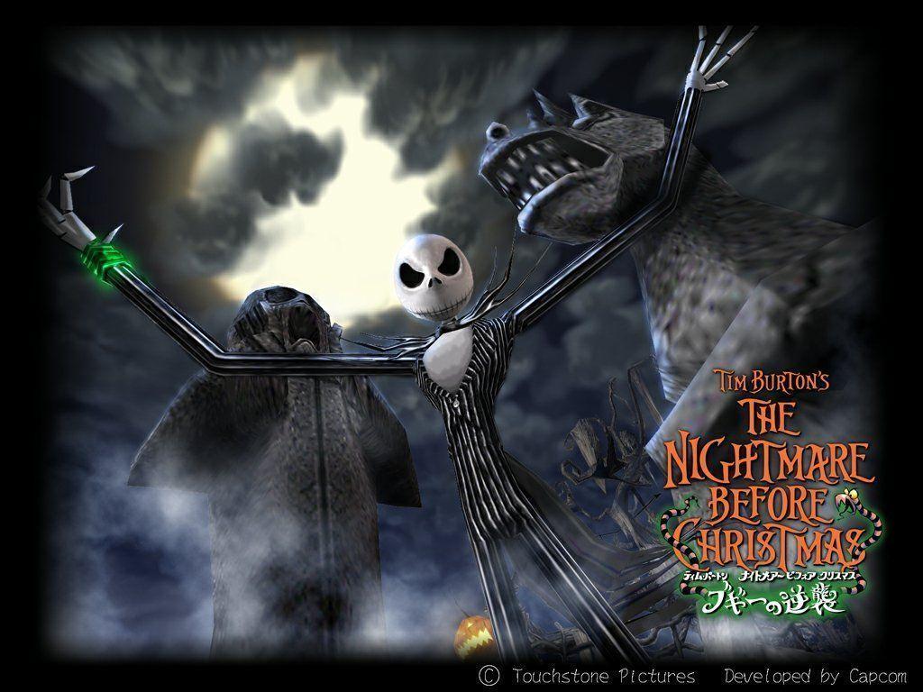 Nightmare Before Christmas Characters Wallpaper. Merry Christmas