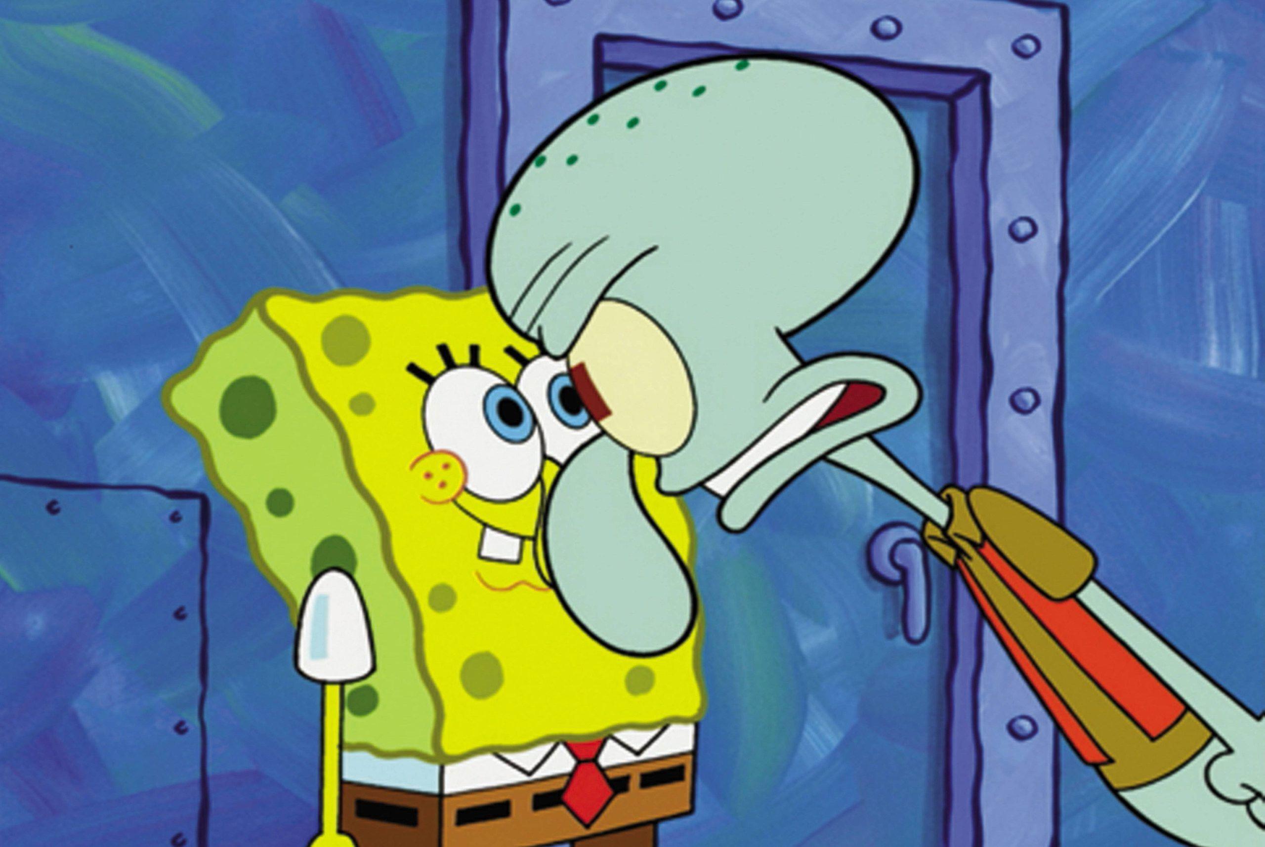 Awesome Squidward Wallpaper Wallpaper Box