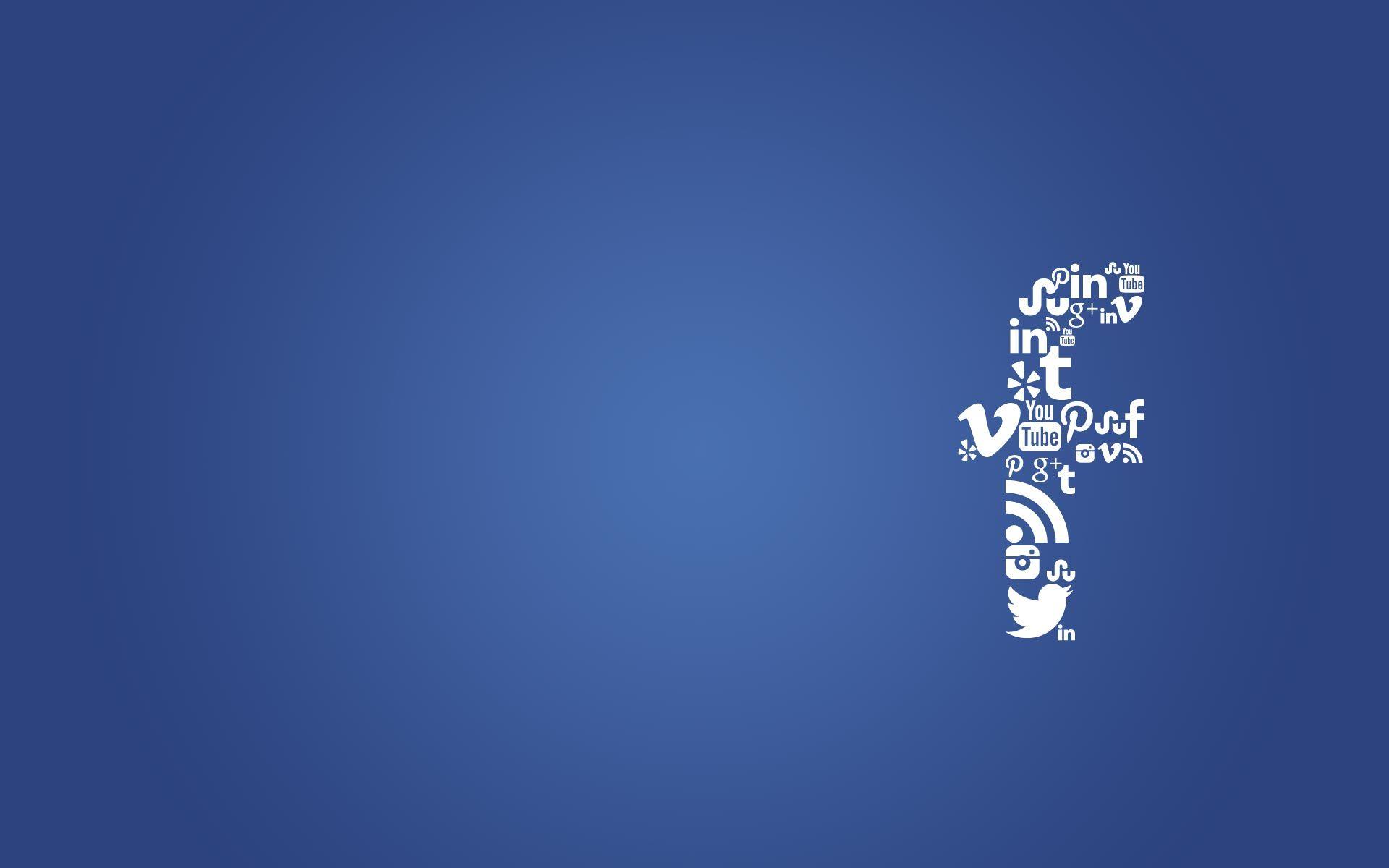 Facebook Logo With Social