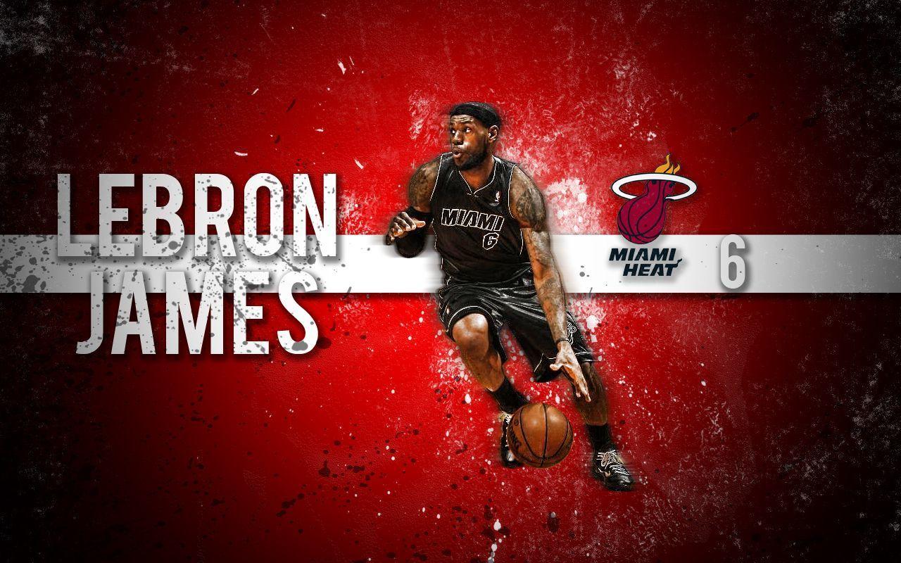 LeBron James Miami Heat Wallpaper HD. Frenzia