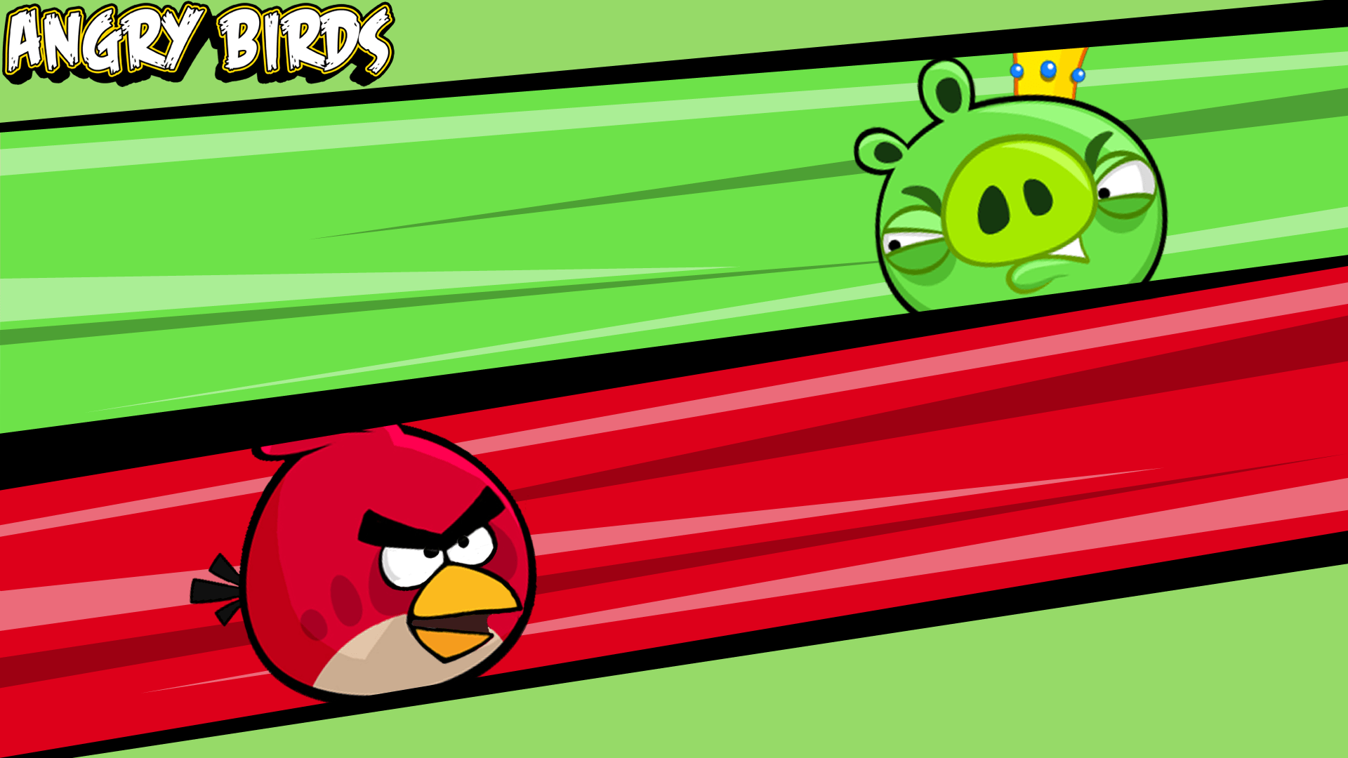 Angry Birds wallpaper Red