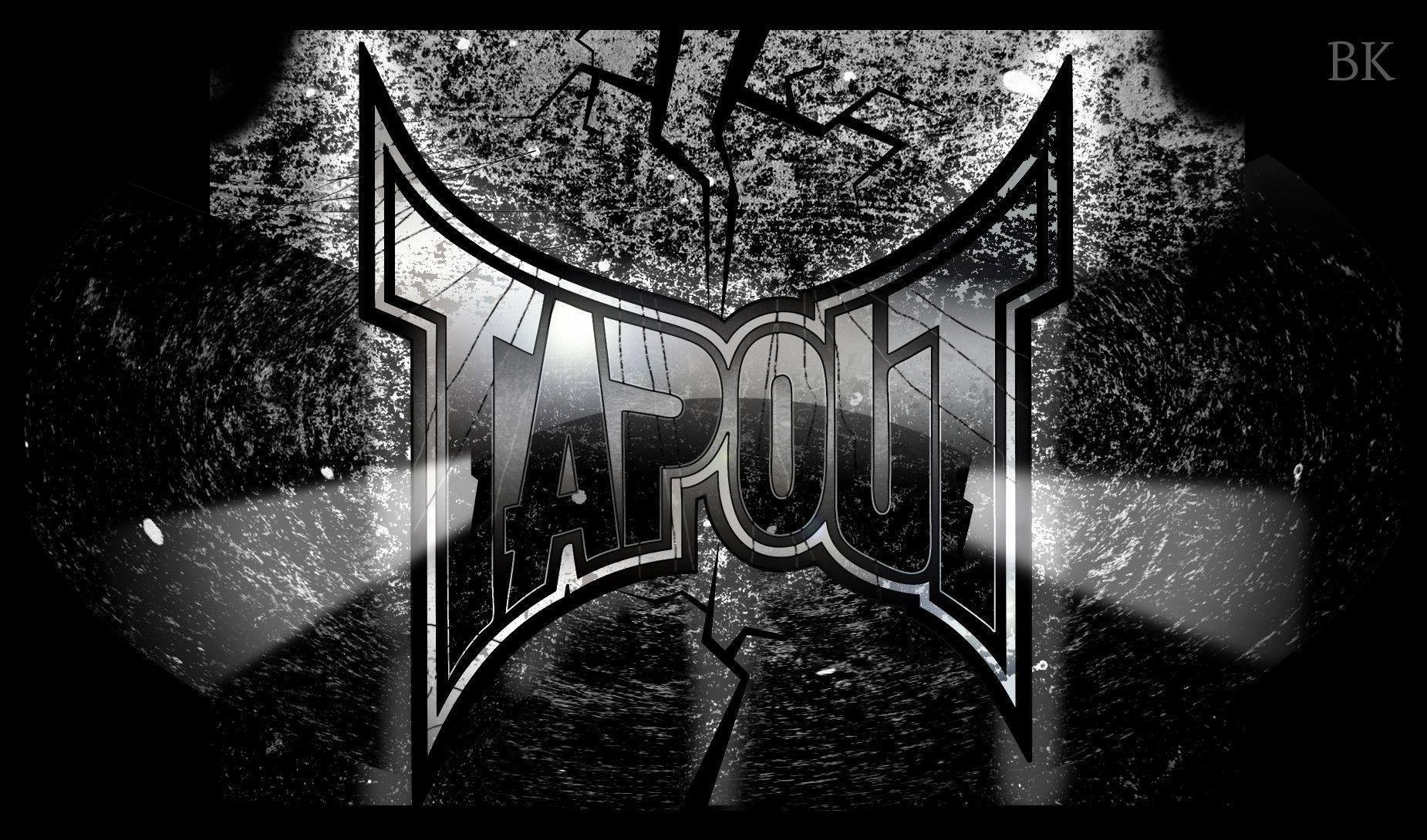 Tapout Logo White Wallpaper Forwallpaper taken from Tapout