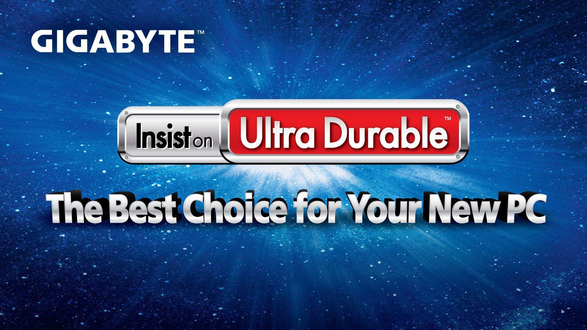 GIGABYTE 7 series Ultra Durable Motherboards