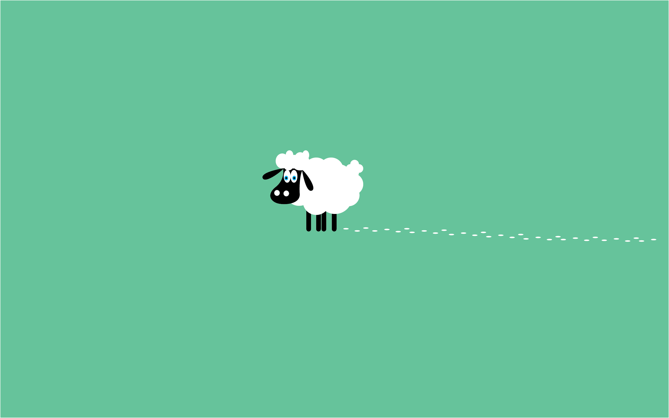 Sheep Wallpaper, Cartoon Wallpaper
