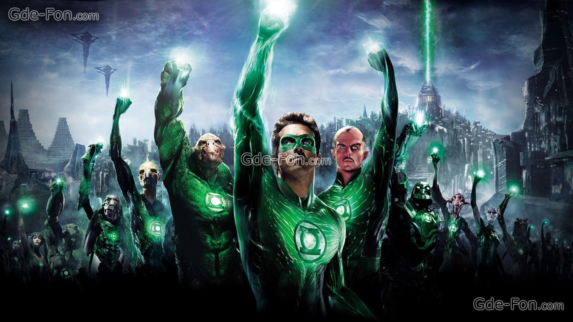 Download wallpaper Green Lantern, superhero, movie, fantasy free