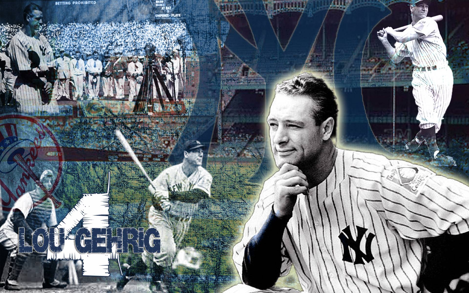 Lou Genrig New York Yankees wallpaper