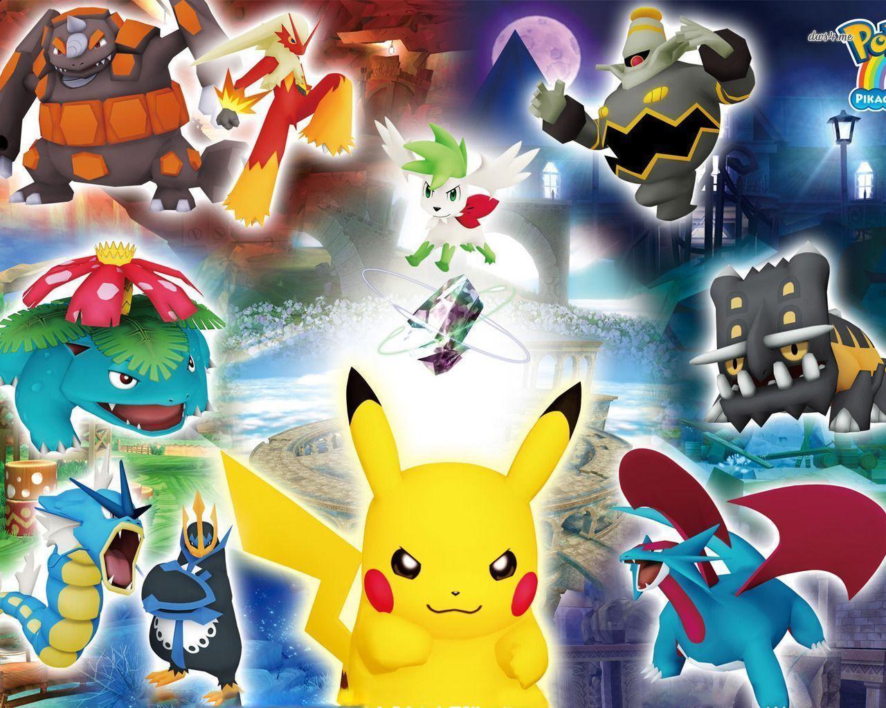 pokemon arceus pikachu s adventure game 1280x1024 pokemon
