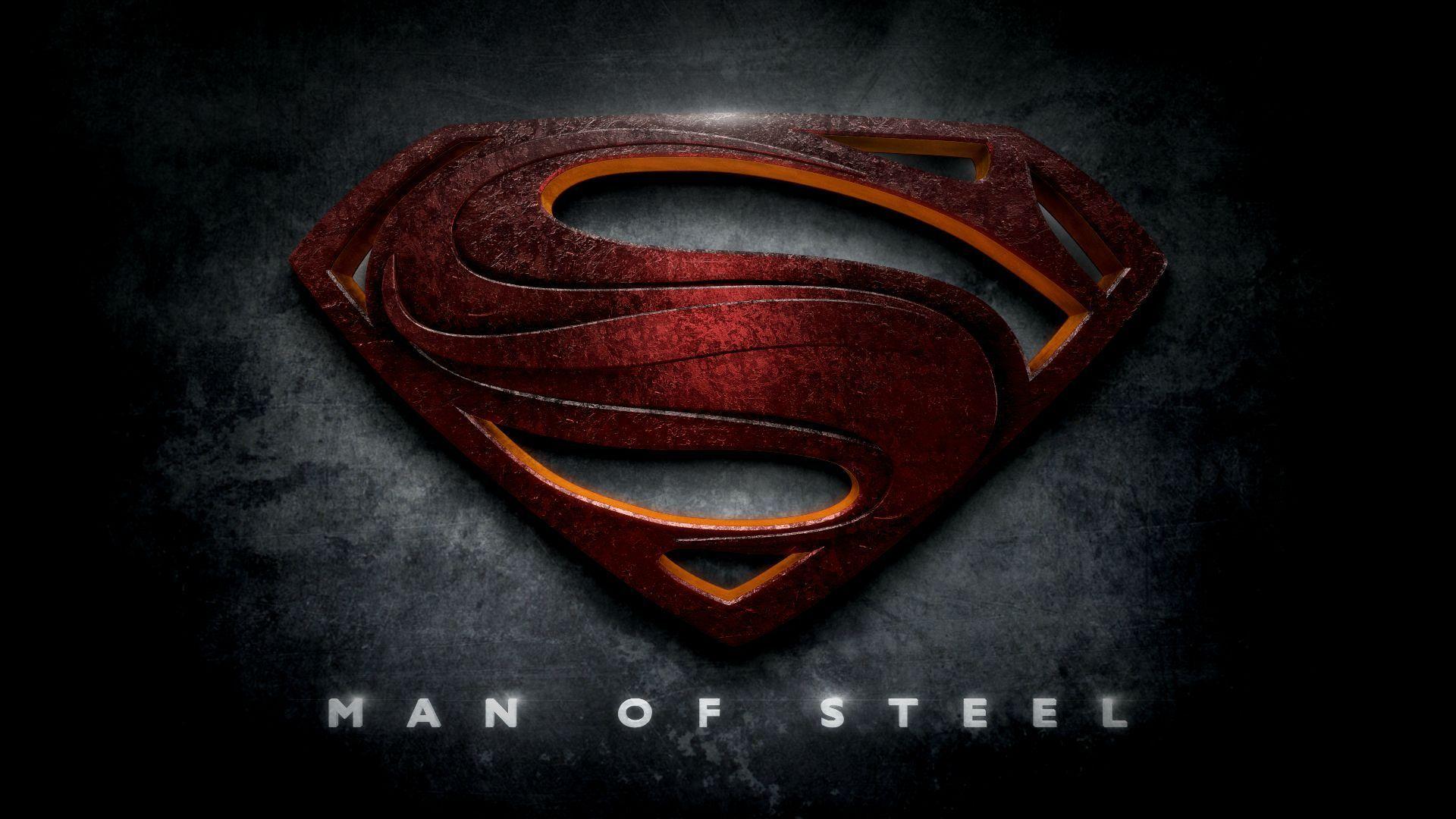 hd wallpaper superman man of steel logo