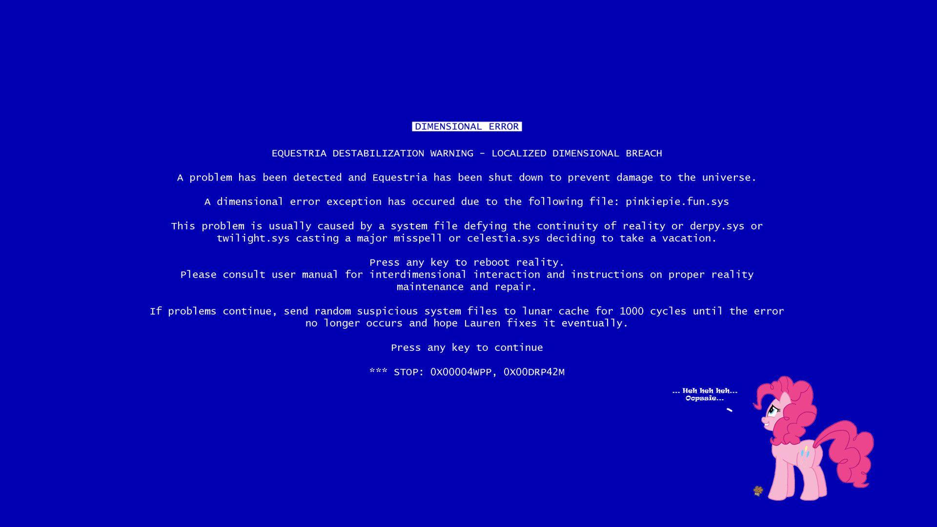 Pix For > Blue Screen Of Death Screensaver
