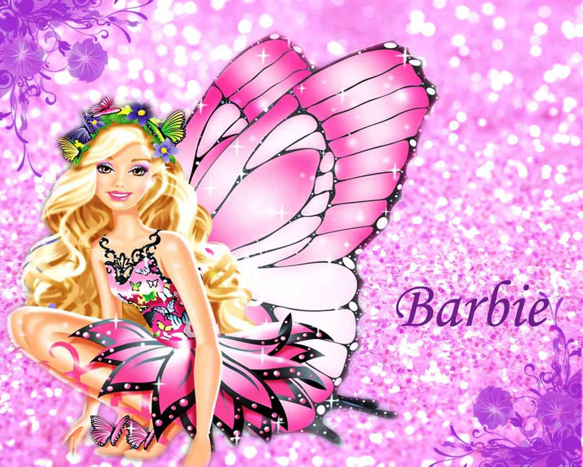 Barbie Background Pink