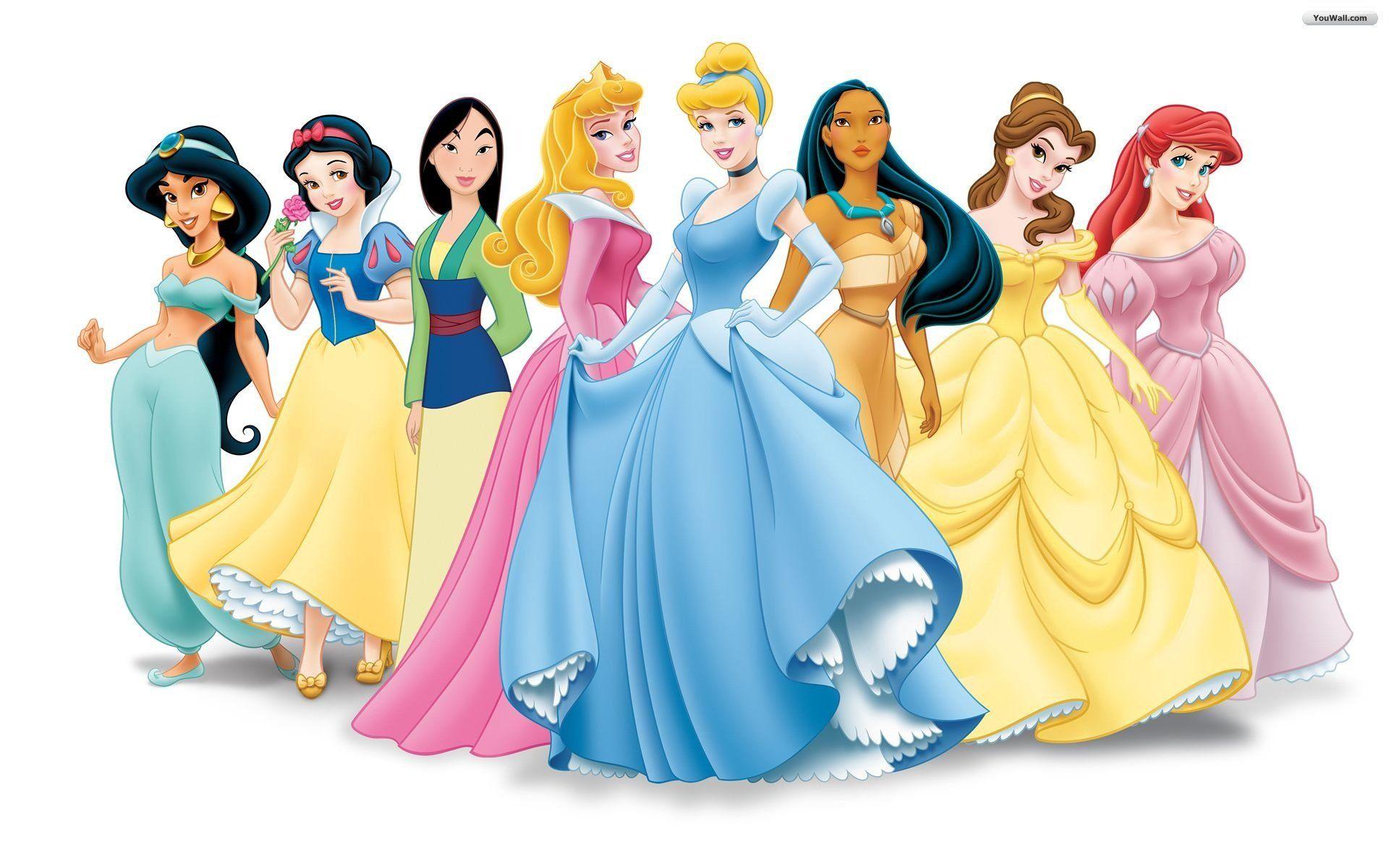 Disney Princess Thanksgiving Desktop HD Wallpaper