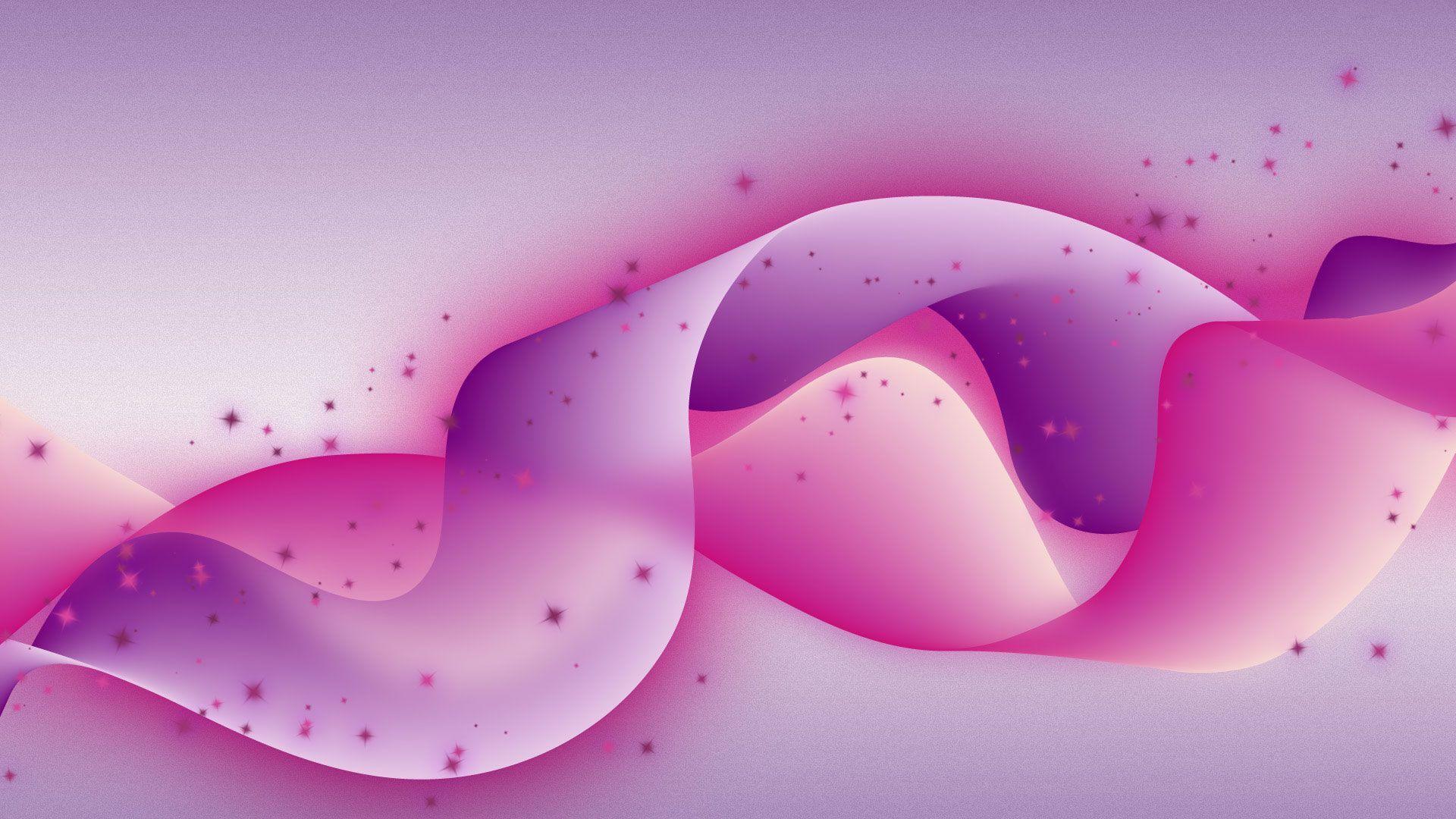 Desktop Wallpaper · Gallery · Computers · Lilac Wave abstrakt