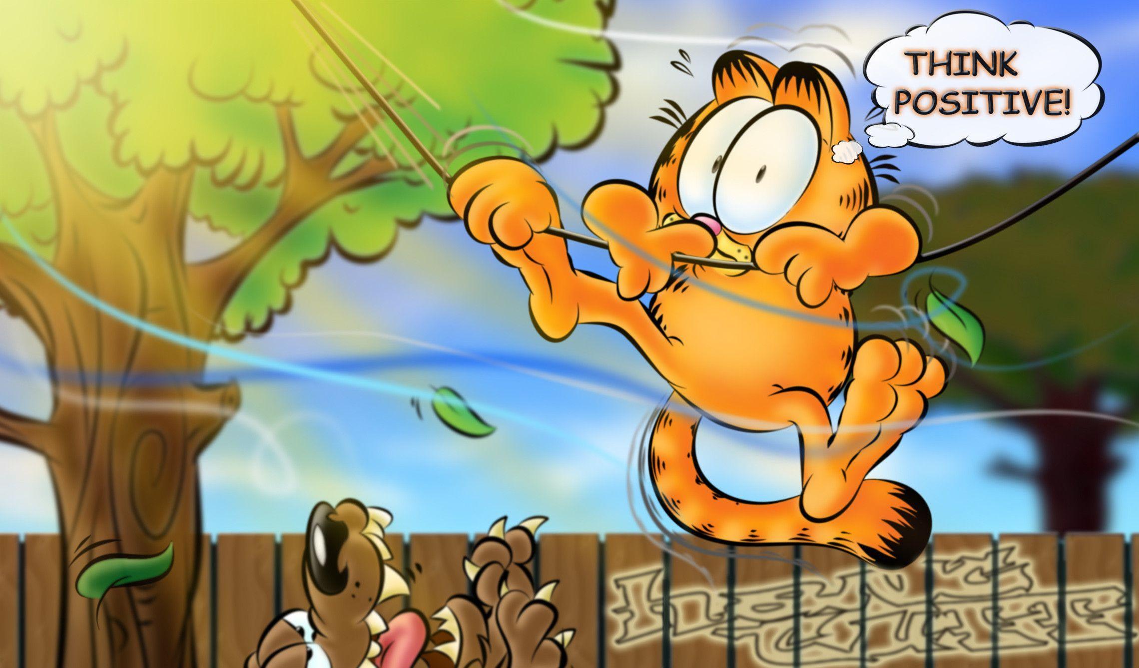 Garfield Dreaming Garfield in Cartoons