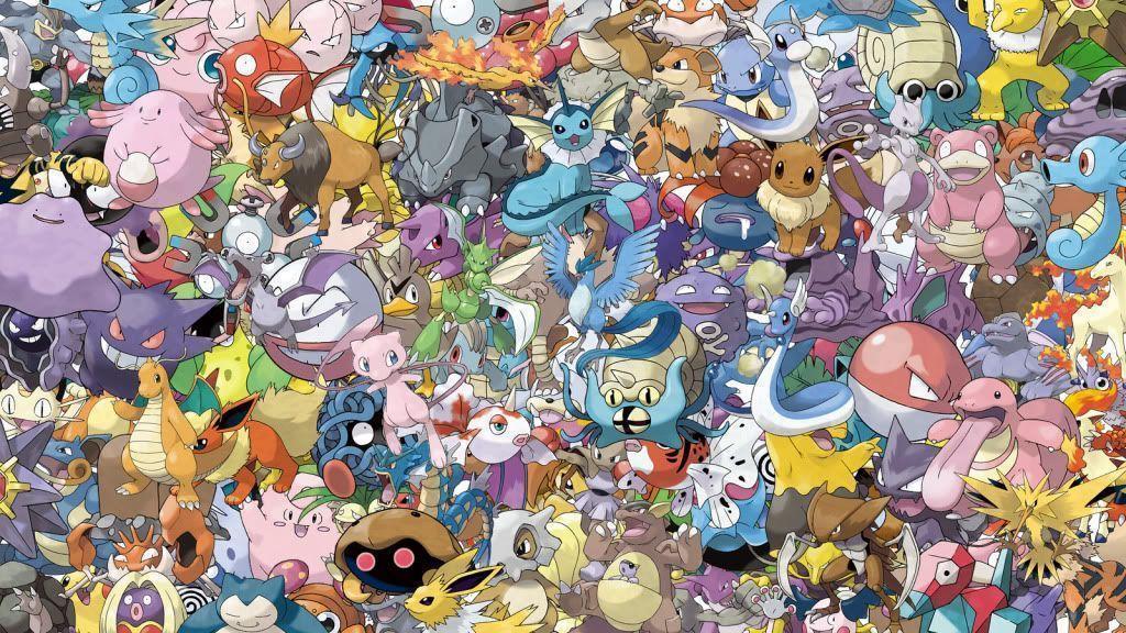 Download All Kanto Pokemon Wallpaper 1024x576. Full HD Wallpaper