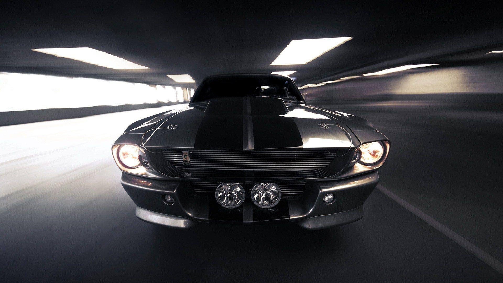 Ford Mustang GT500 Shelby Eleanor Tunnel Speed Lights HD Wallpaper
