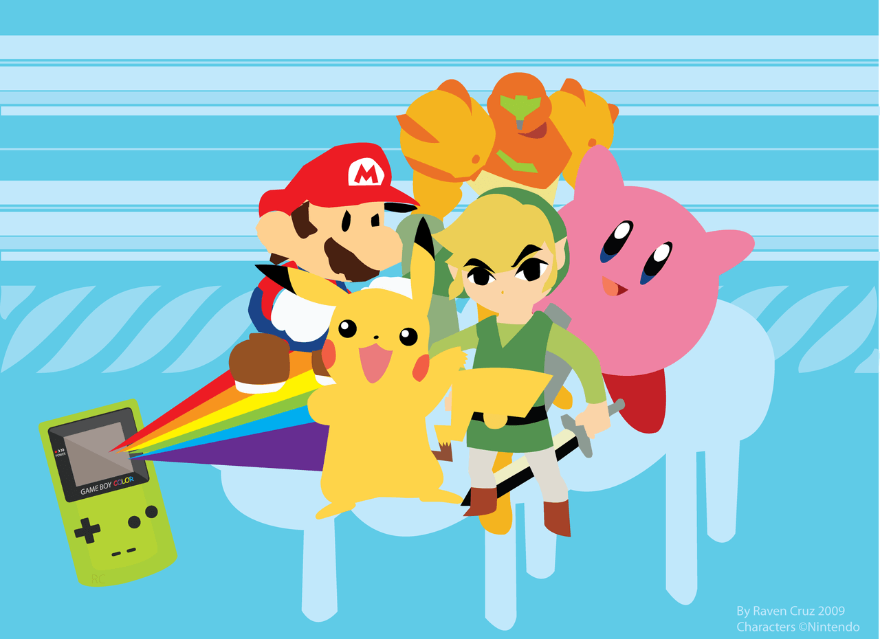 image For > Nintendo Characters Wallpaper