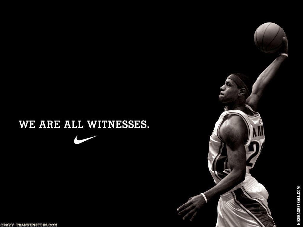 Wallpaper For > Nike Basketball Quotes Wallpaper
