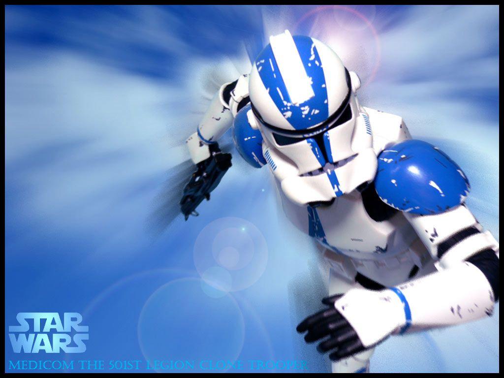 Download Clone Trooper Solitario Star Wars Wallpaper 1024x768. HD
