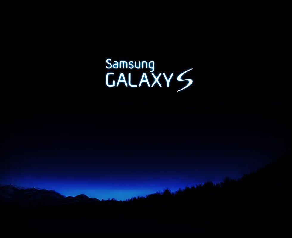 image For > Samsung Galaxy S Logo Wallpaper