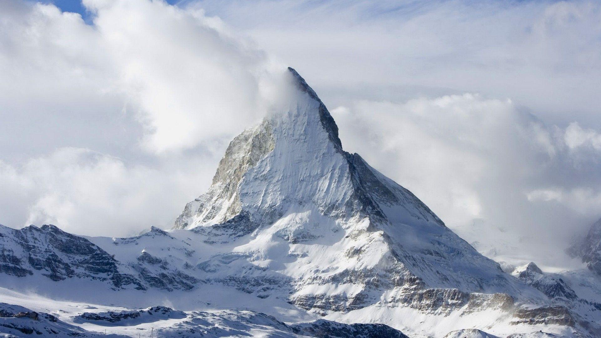 Matterhorn Mountain Peak desktop PC and Mac wallpaper