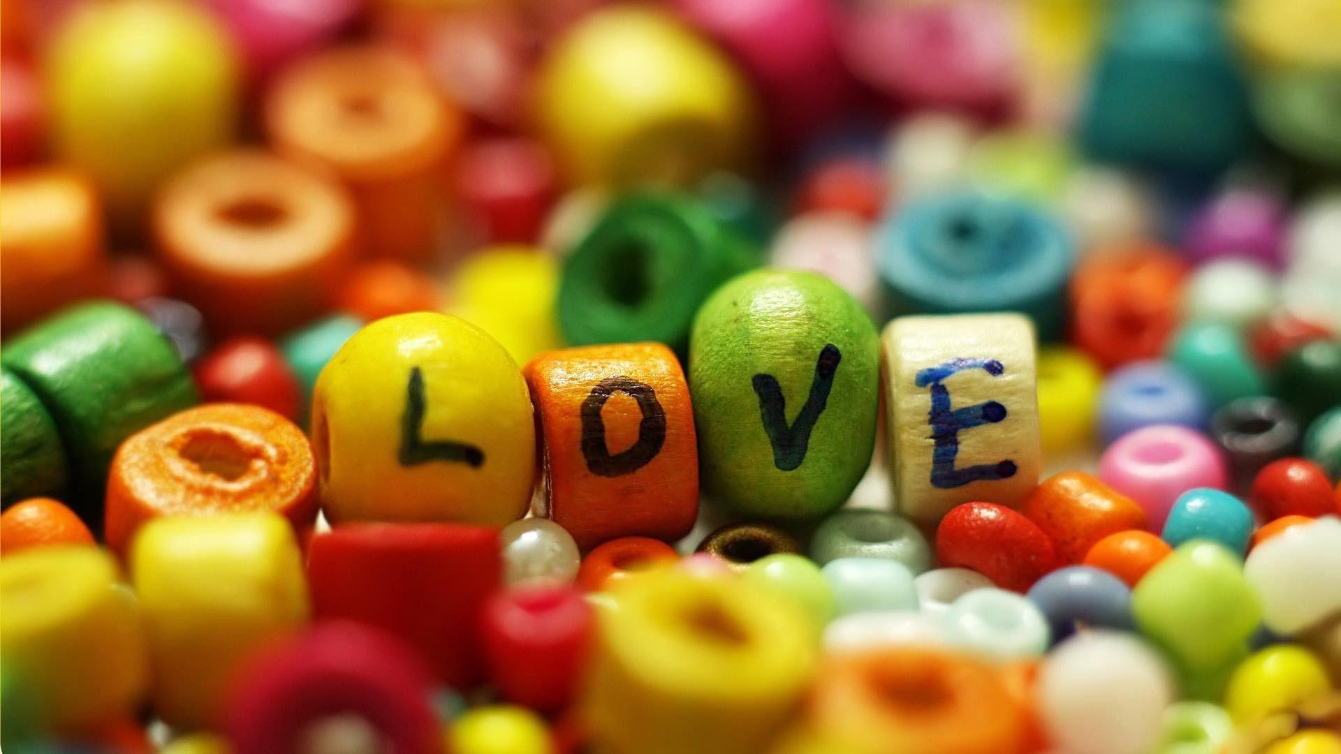 Colorful Sweet Love For Romantic Person Wallpaper In HD, Free