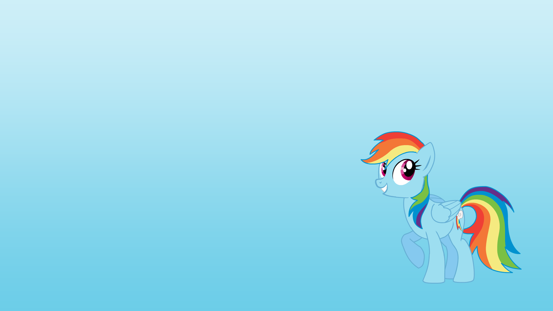 Rainbow Dash My Little Pony Wallpaper