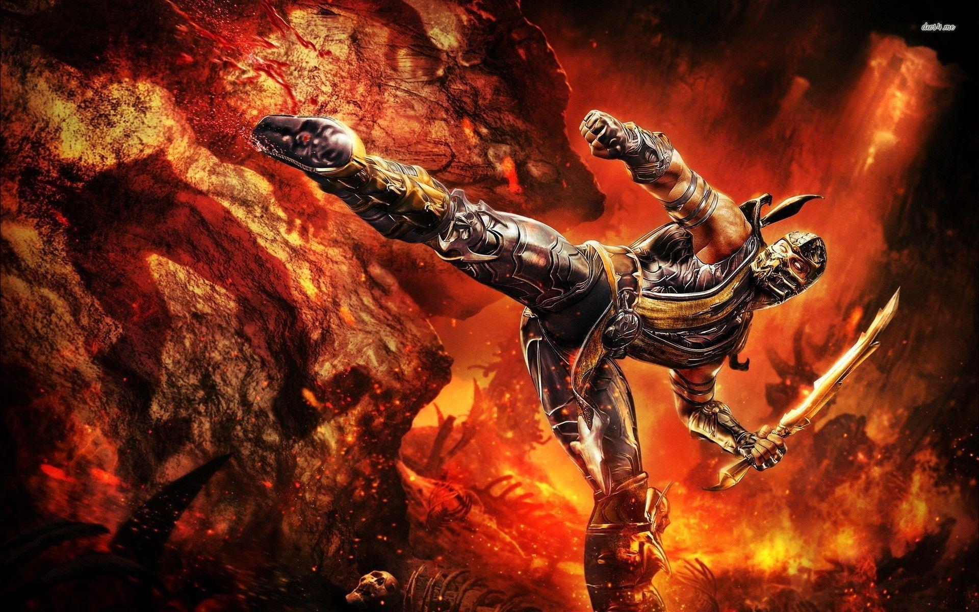 Mortal Kombat Scorpion Wallpaper HD wallpaper search