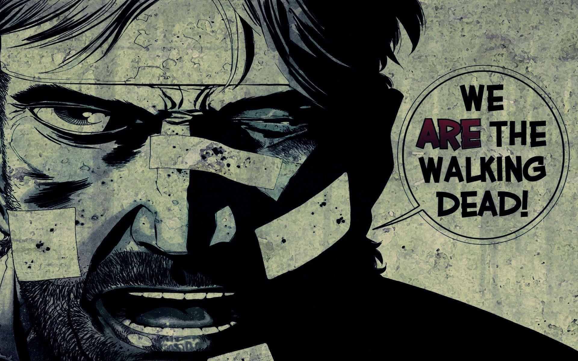 image For > Walking Dead Comic Wallpaper HD