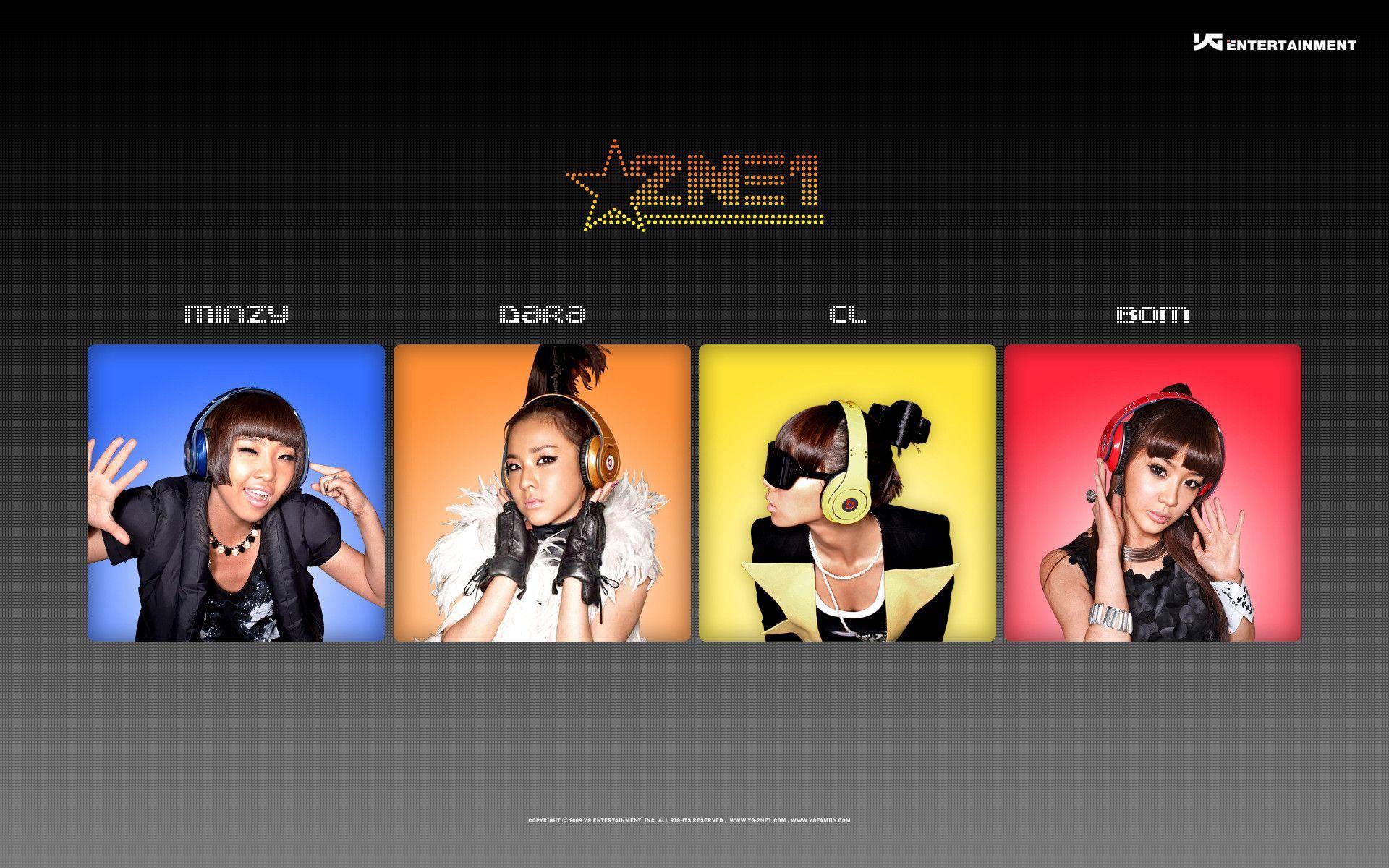 2NE1 K Pop Background. Walluck