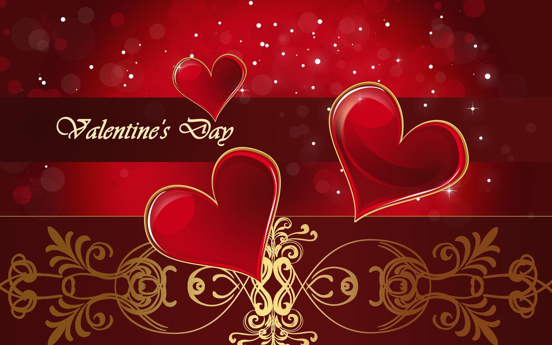 Happy Valentines Day Hearts Wallpaper, Image, Pics, photo