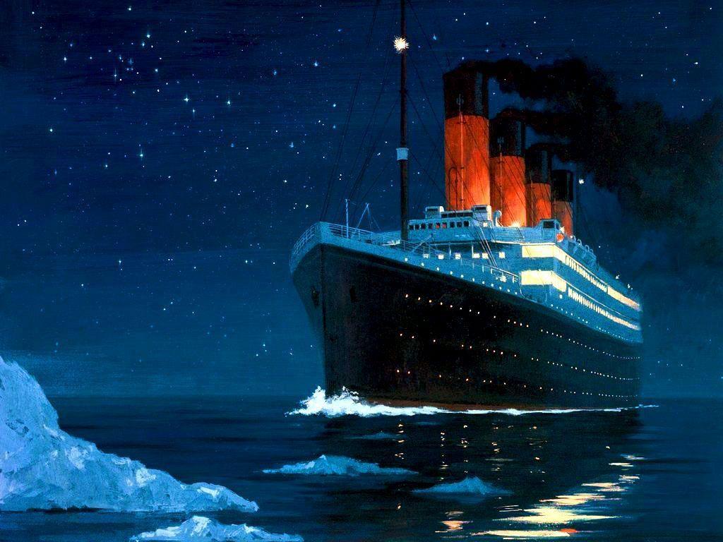 image For > Real Photo Of The Titanic Sinking