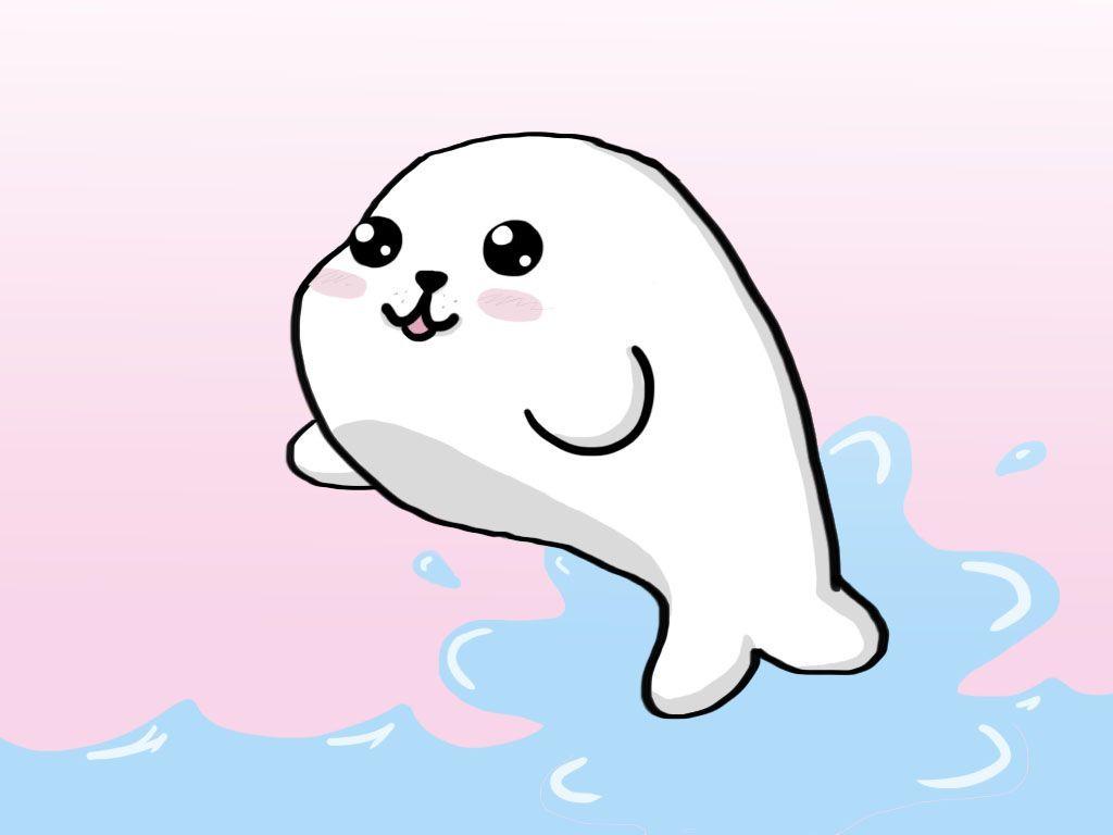 baby seal wallpaper by pirate hunter dgt - Image And Wallpaper