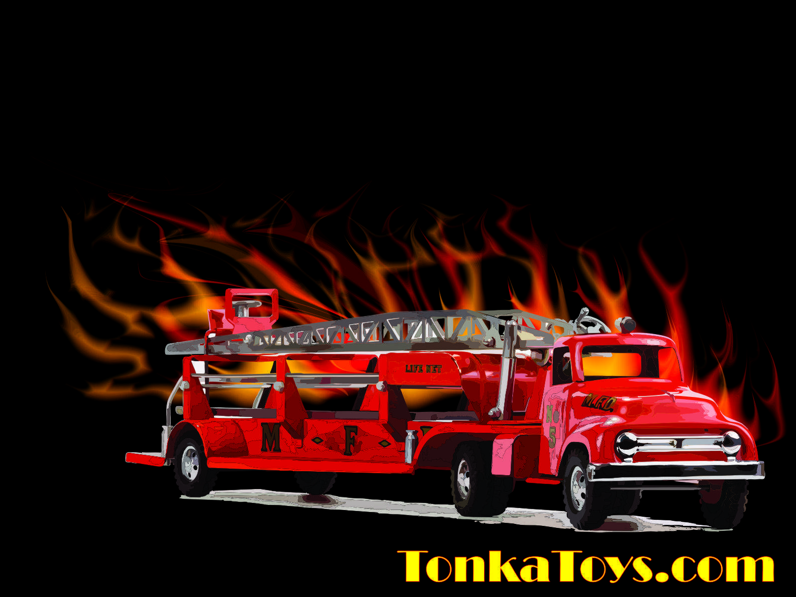 Fire Trucks Wallpaper