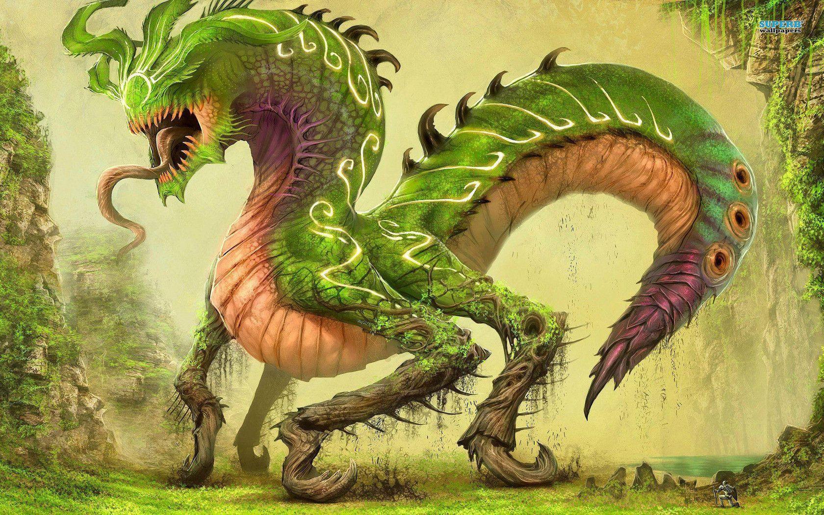 Green dragon wallpaper wallpaper - #