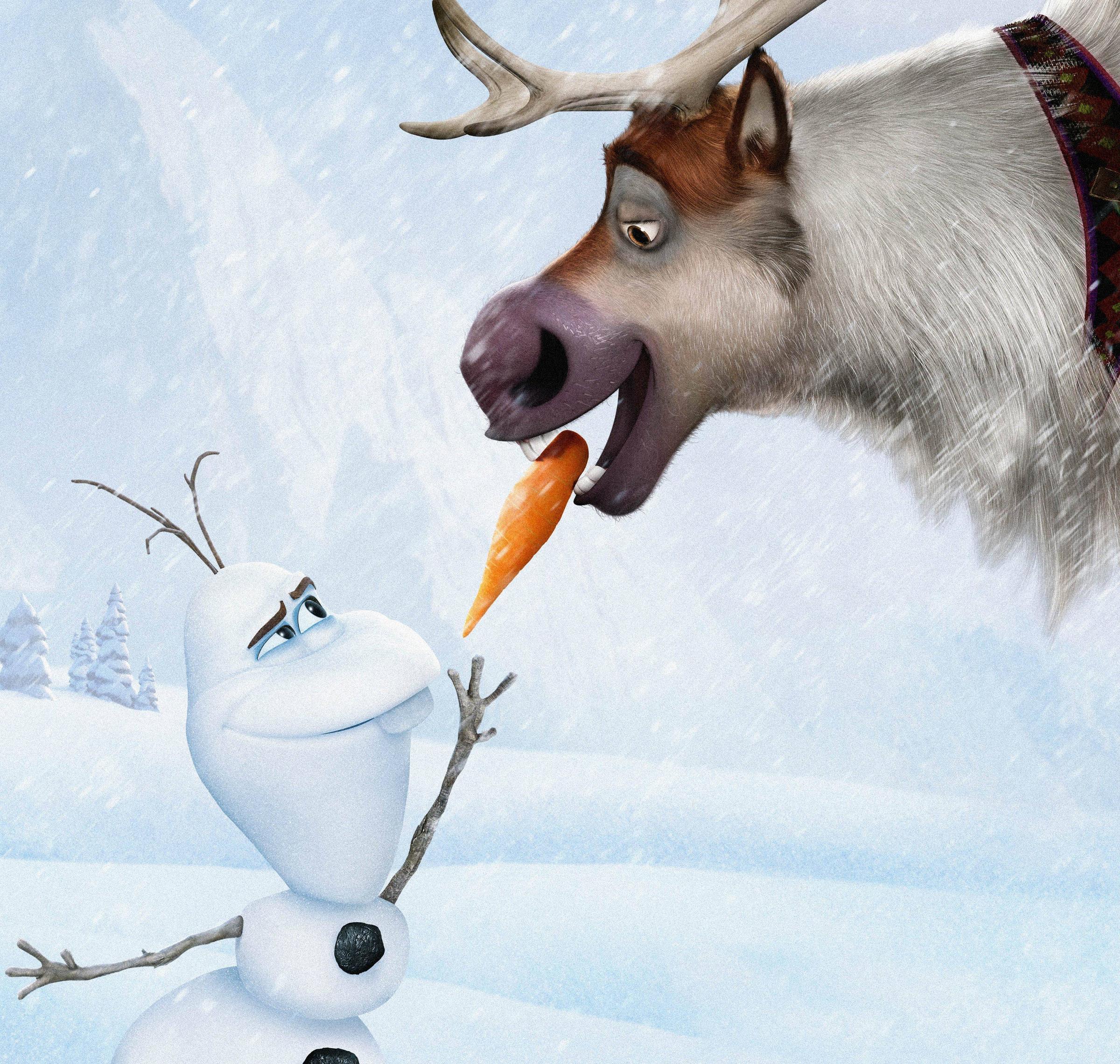 Olaf Frozen Download Wallpaper Desktop, Widescreen and Mobile