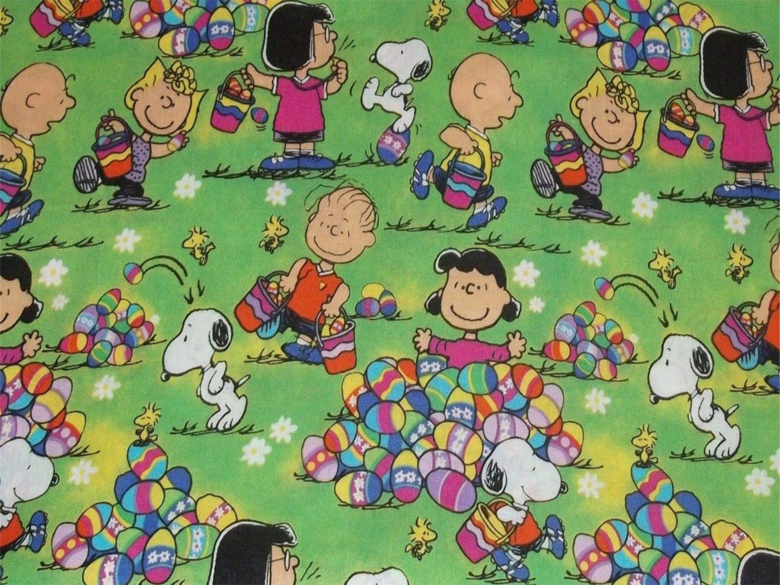 Pix For > Snoopy Easter Wallpaper