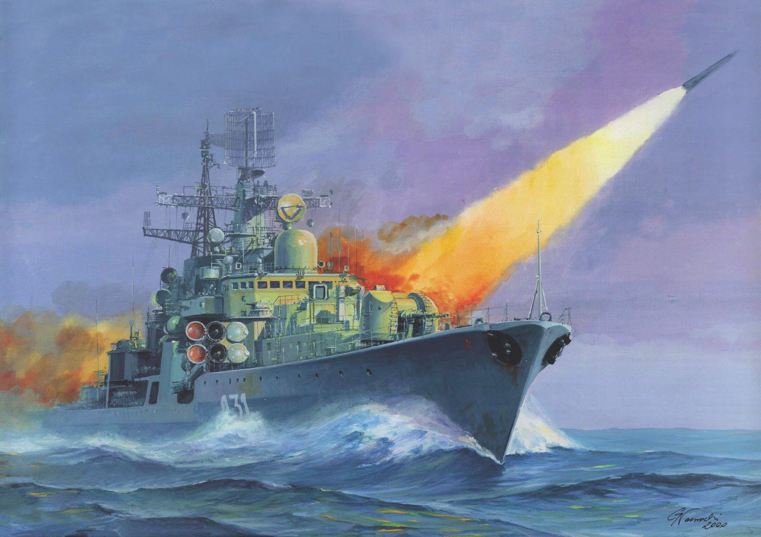 Russia navy russian warship ship war red star nerey 4000x3000
