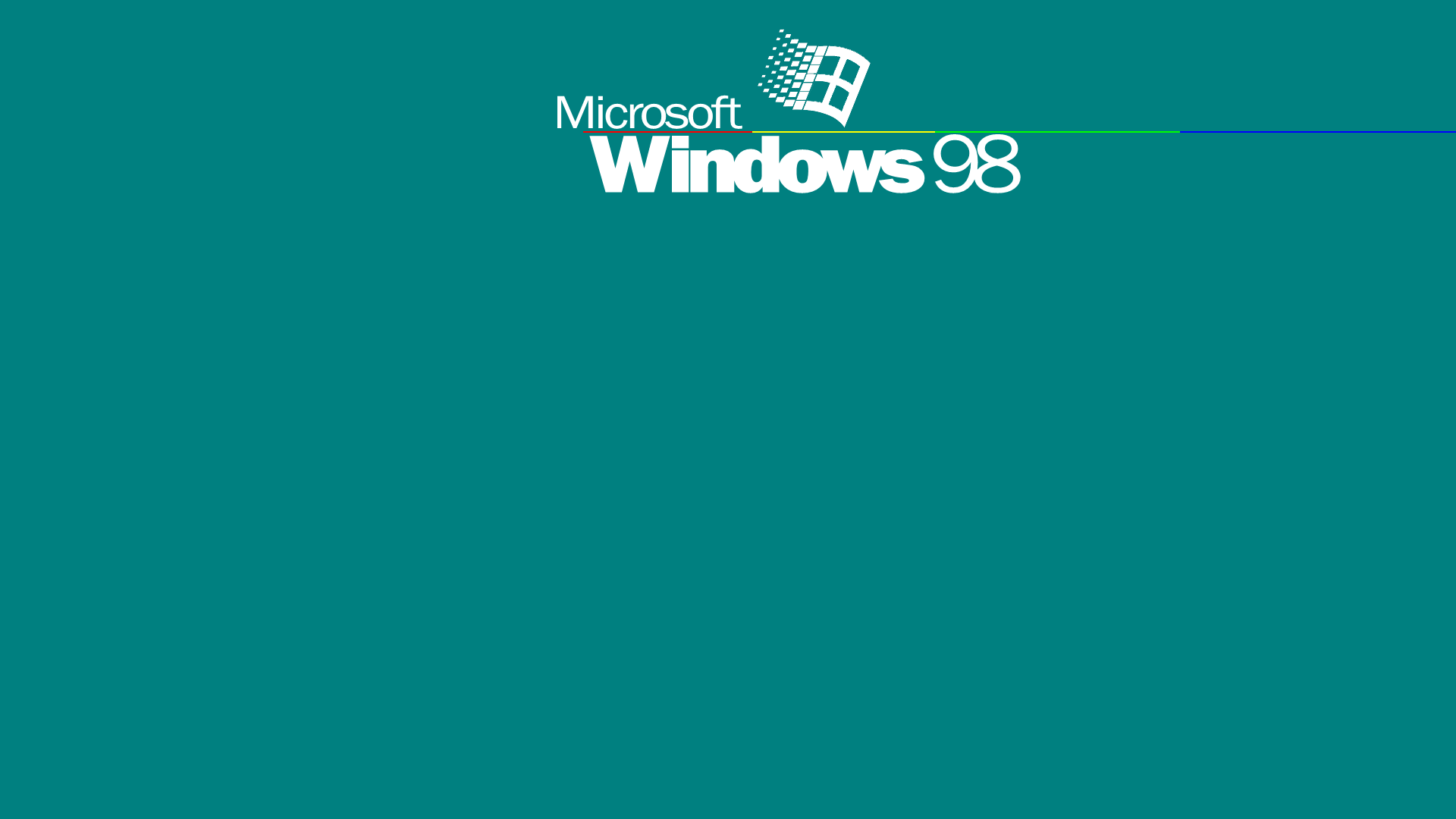 Windows 98 Retro Wallpaper