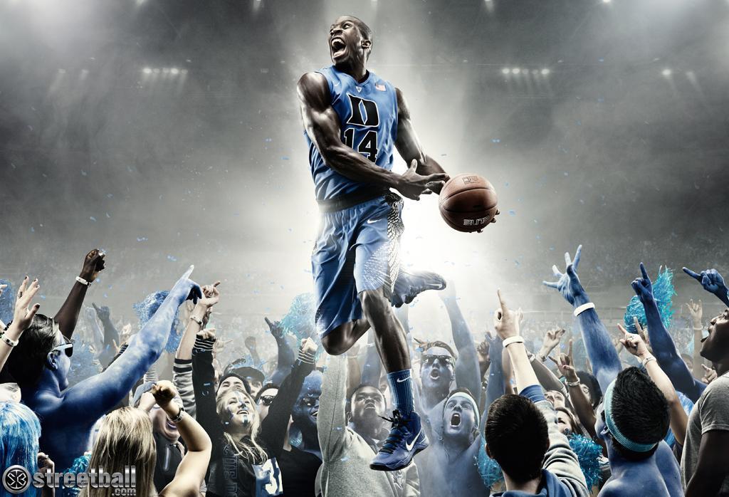 Nike College Basketball Wallpaper