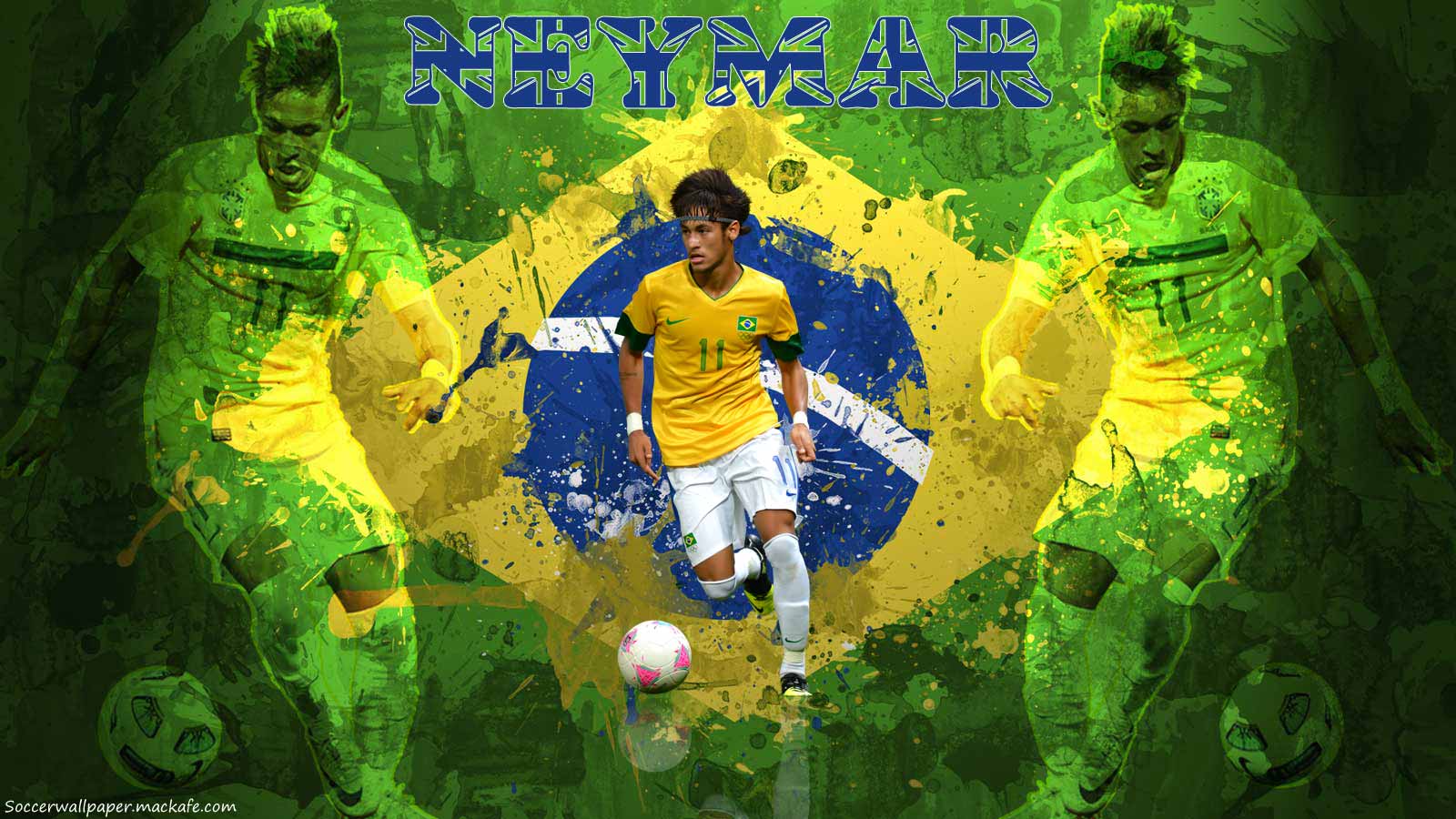 Neymar brazil 2013 wallpaper. Background HD Wallpaper for Desktop