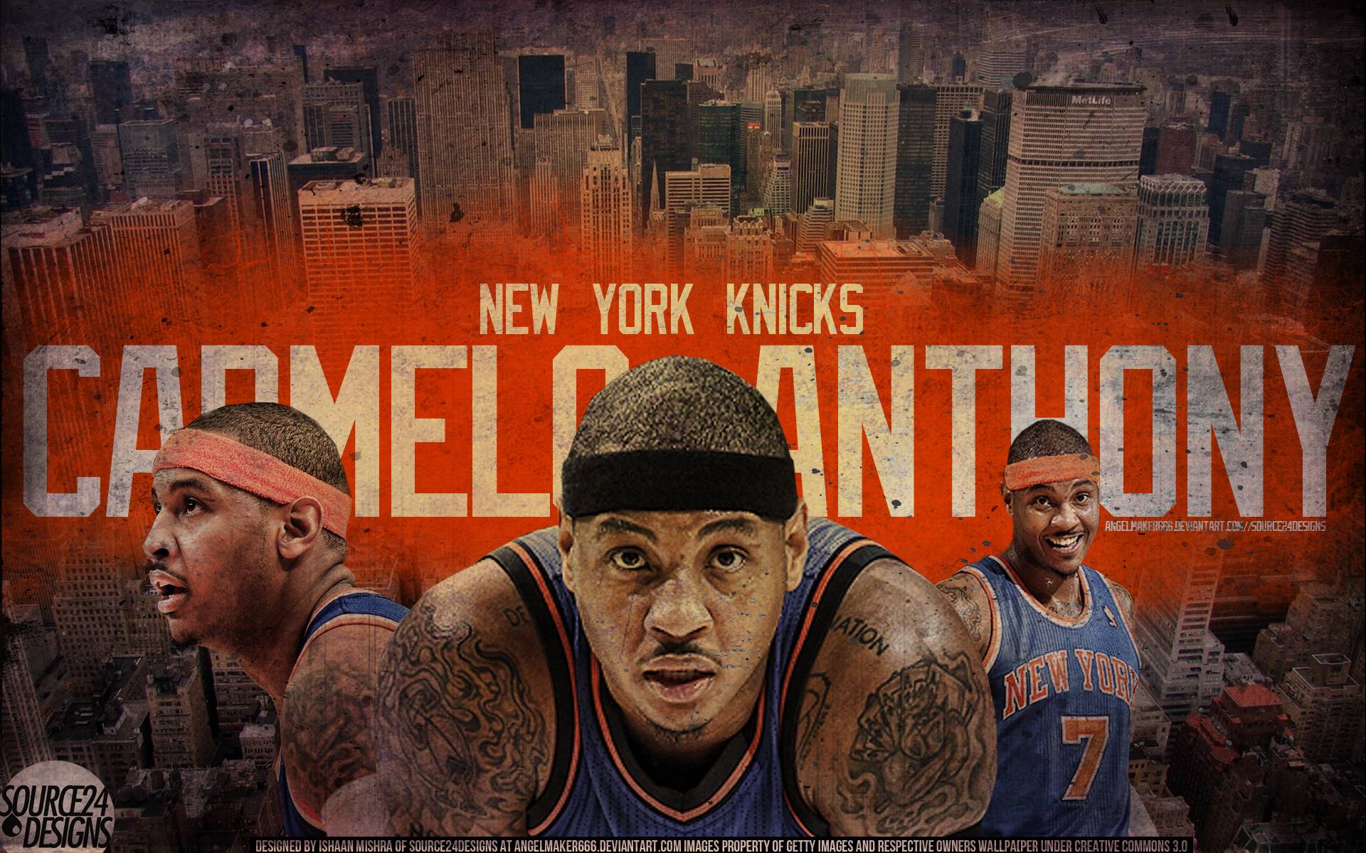 Carmelo Anthony NYC Wallpaper