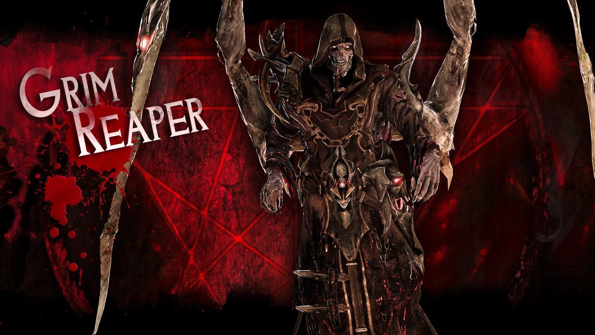 Red Grim Reaper Picture Wallpaper HD