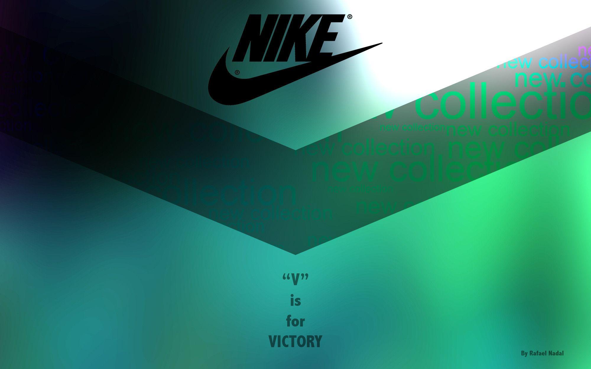 Wallpaper For > Nike Logo Green Wallpaper