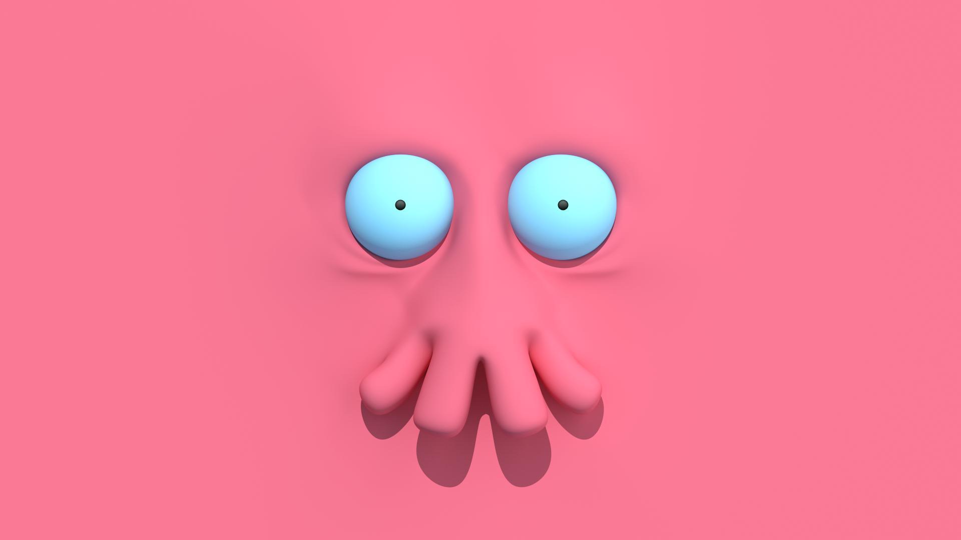 Need a new wallpaper? Why not 3D Zoidberg?